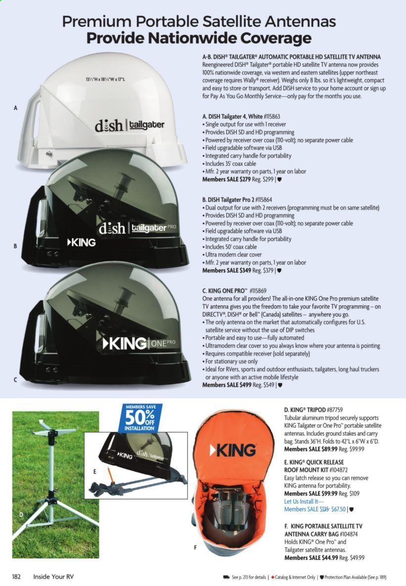 Camping World Weekly Ad & Flyer March 16 to May 10