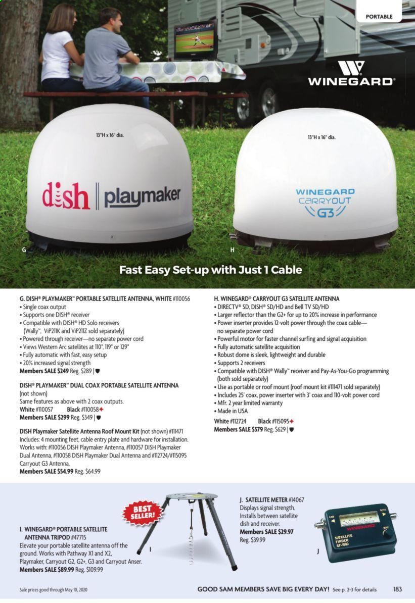 Camping World Weekly Ad & Flyer March 16 to May 10