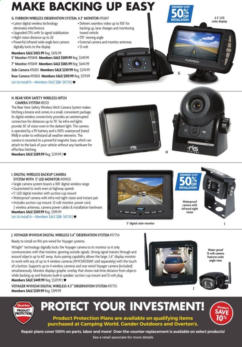 Camping World Weekly Ad & Flyer March 16 to May 10