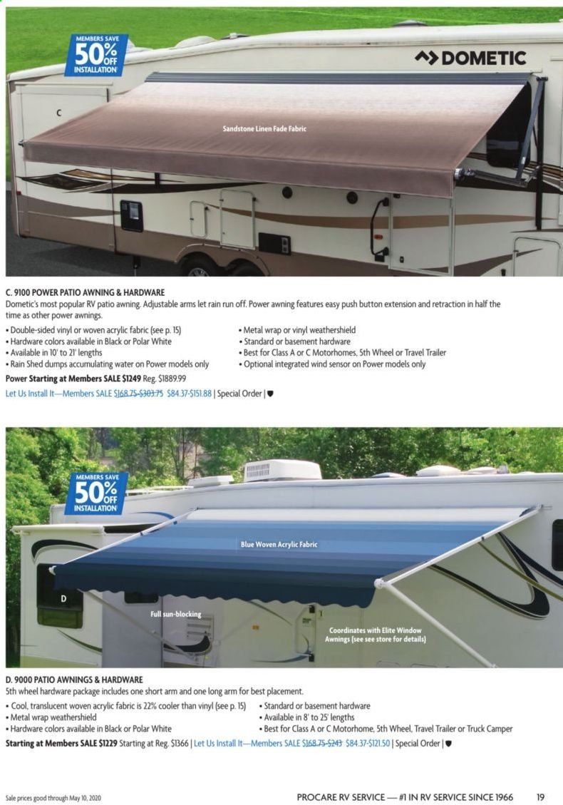 Camping World Weekly Ad & Flyer March 16 to May 10