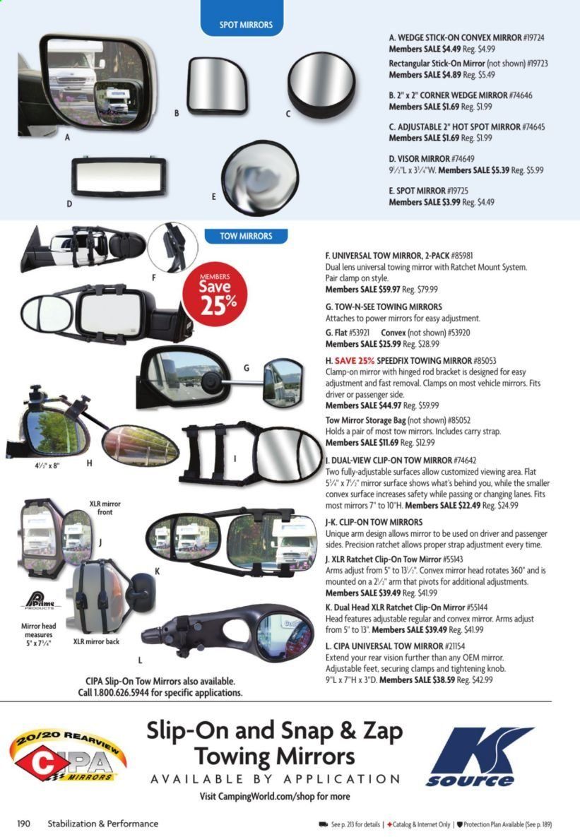 Camping World Weekly Ad & Flyer March 16 to May 10