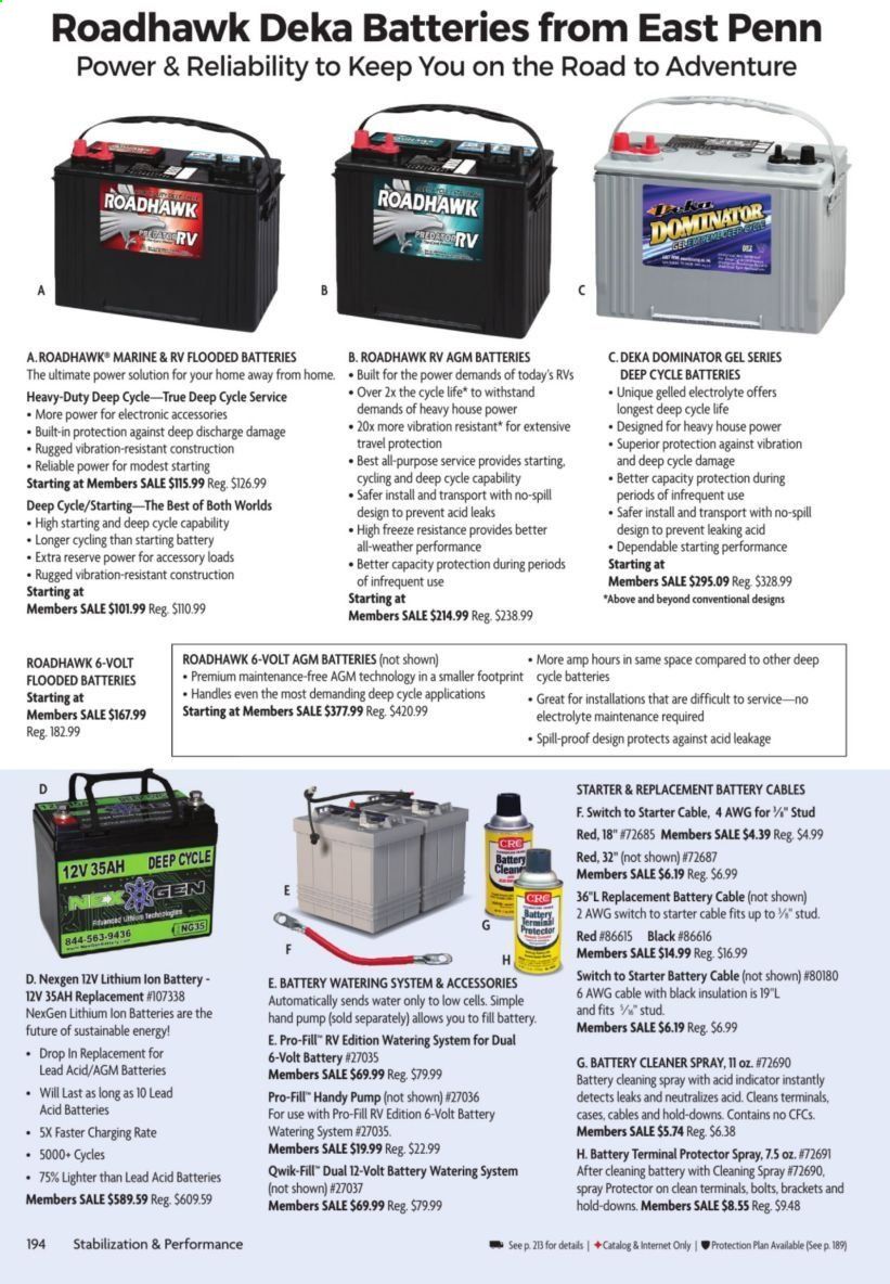 Camping World Weekly Ad & Flyer March 16 to May 10
