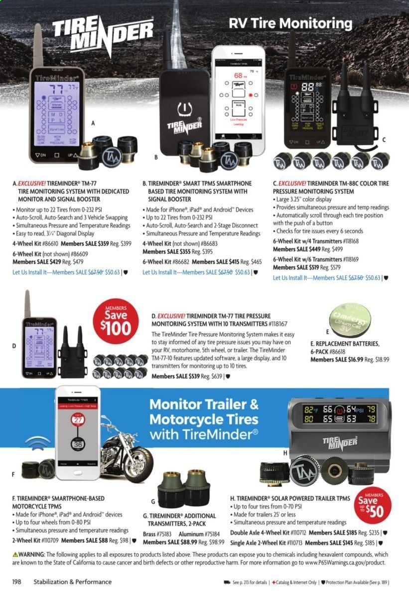 Camping World Weekly Ad & Flyer March 16 to May 10