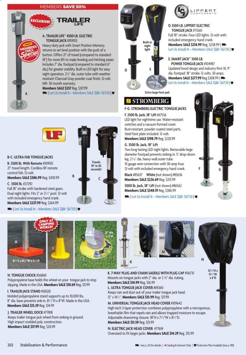 Camping World Weekly Ad & Flyer March 16 to May 10