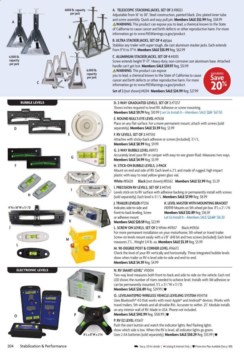 Camping World Weekly Ad & Flyer March 16 to May 10