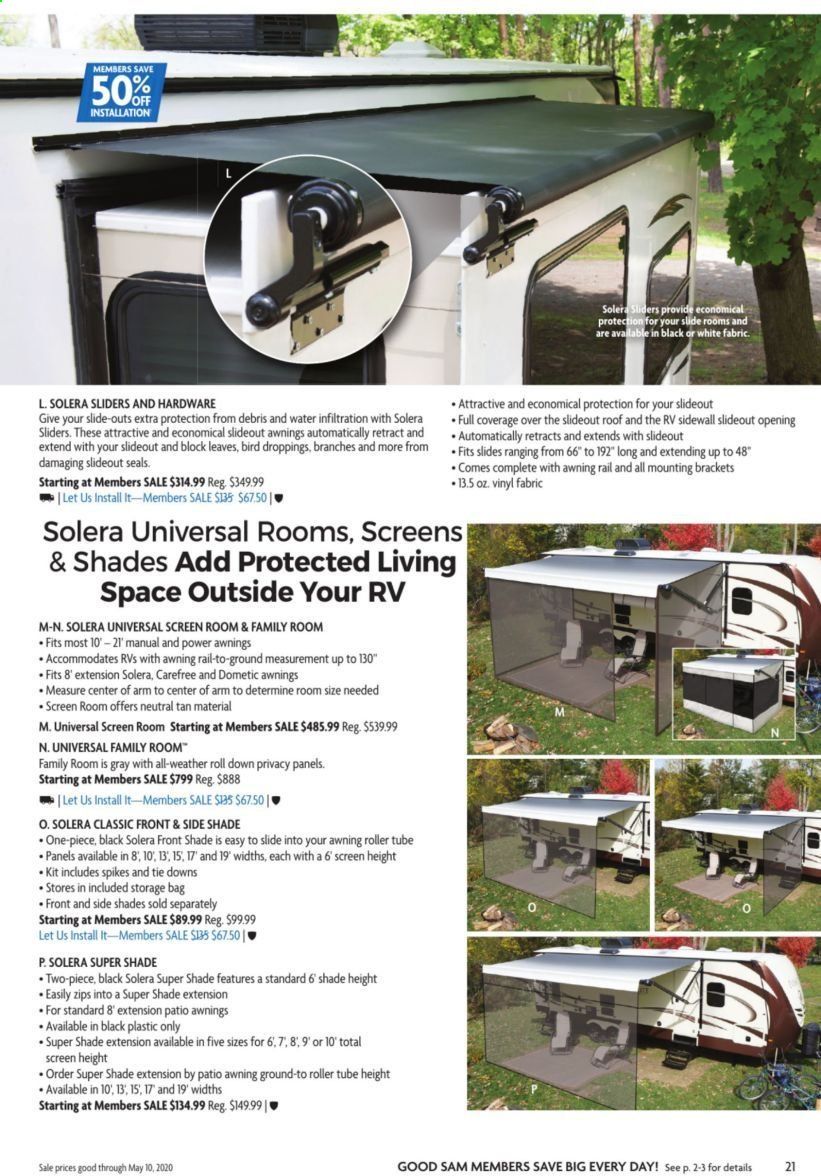 Camping World Weekly Ad & Flyer March 16 to May 10