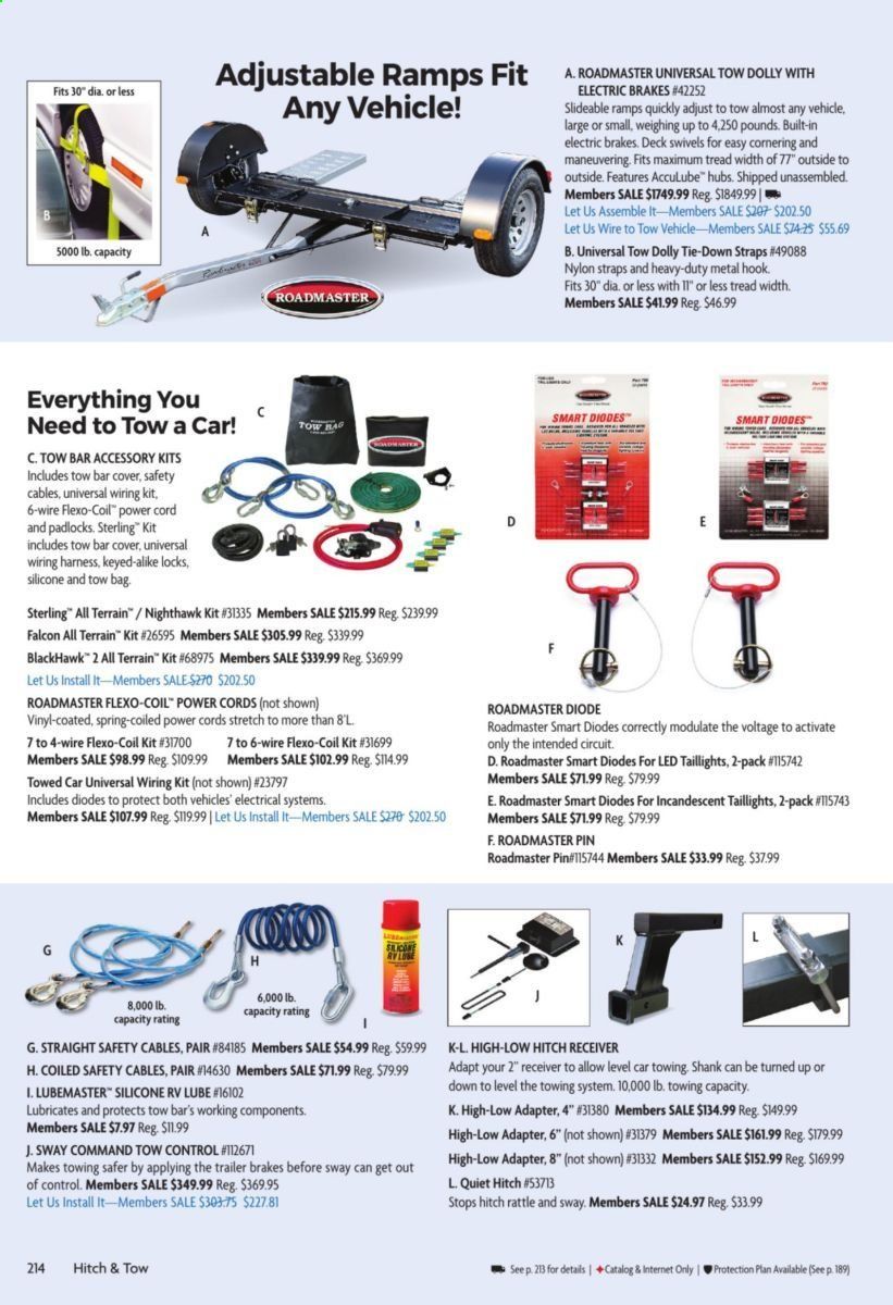 Camping World Weekly Ad & Flyer March 16 to May 10