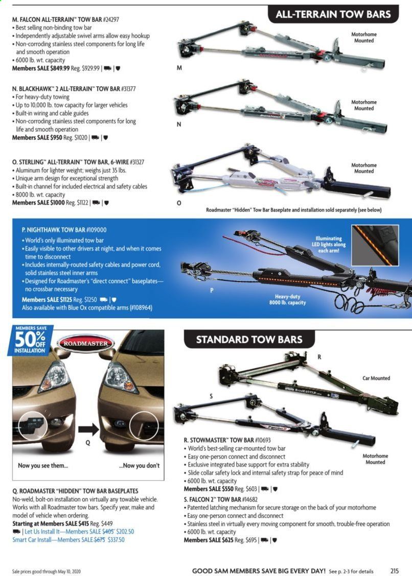 Camping World Weekly Ad & Flyer March 16 to May 10
