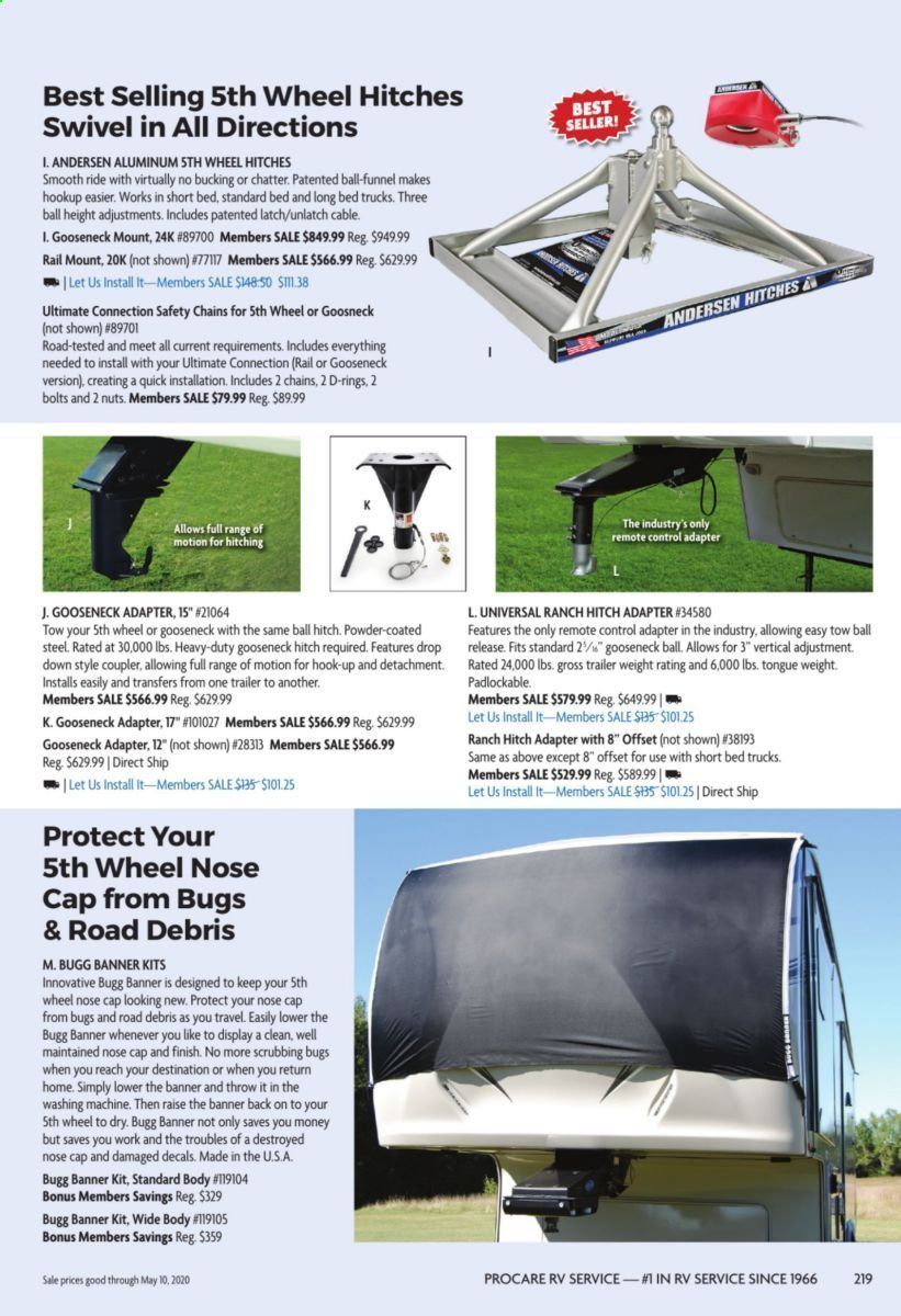 Camping World Weekly Ad & Flyer March 16 to May 10