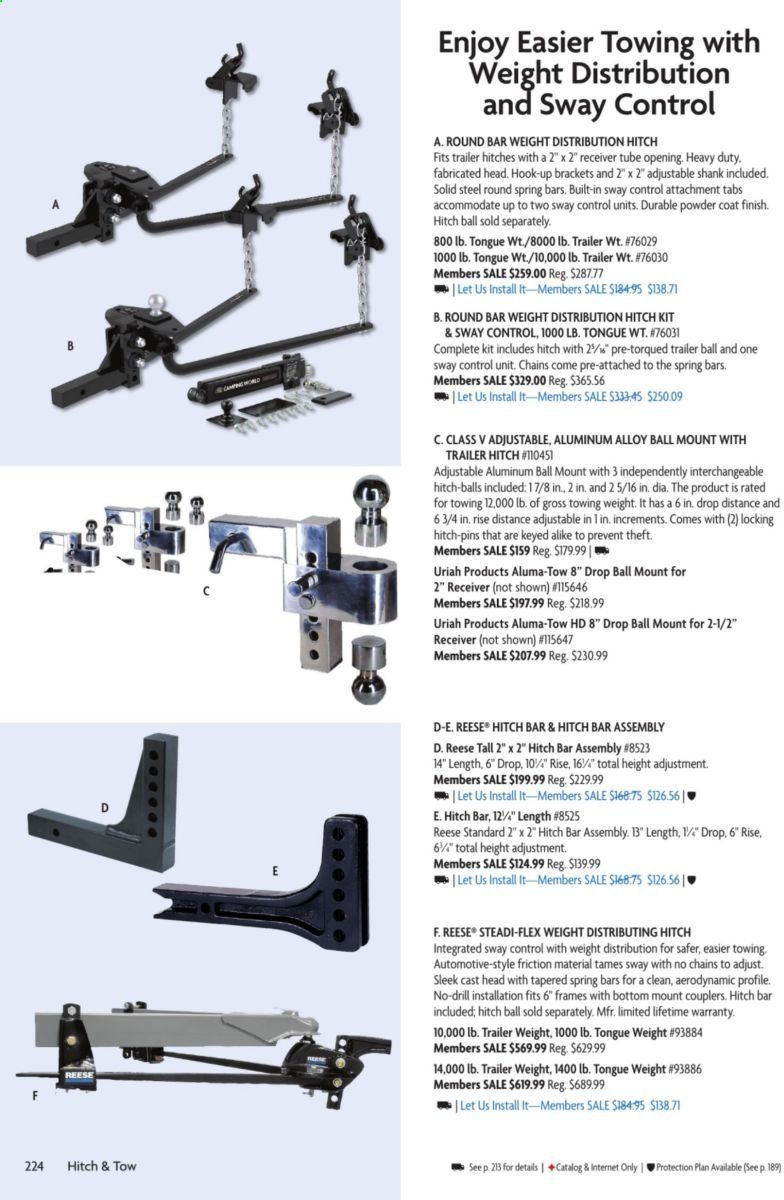 Camping World Weekly Ad & Flyer March 16 to May 10