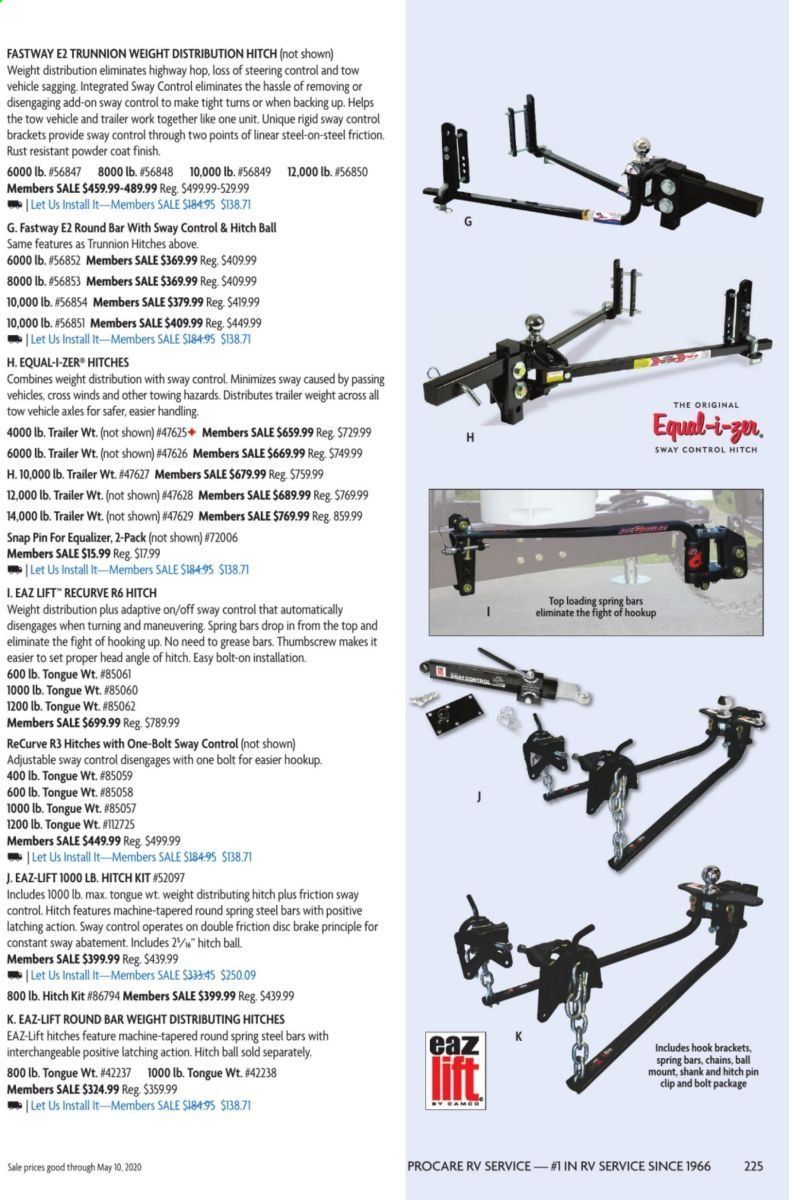 Camping World Weekly Ad & Flyer March 16 to May 10