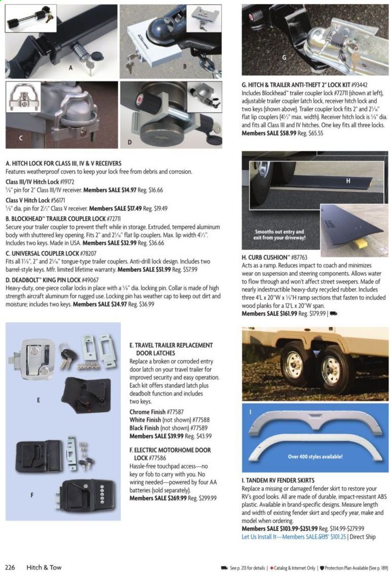 Camping World Weekly Ad & Flyer March 16 to May 10
