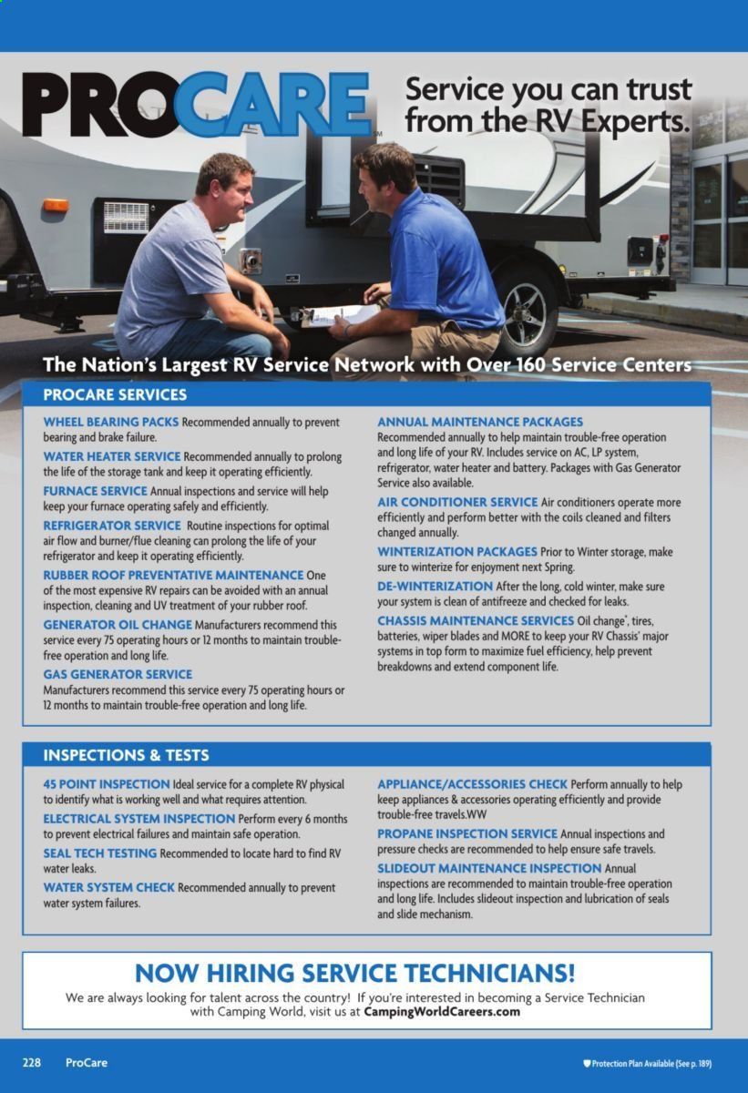 Camping World Weekly Ad & Flyer March 16 to May 10