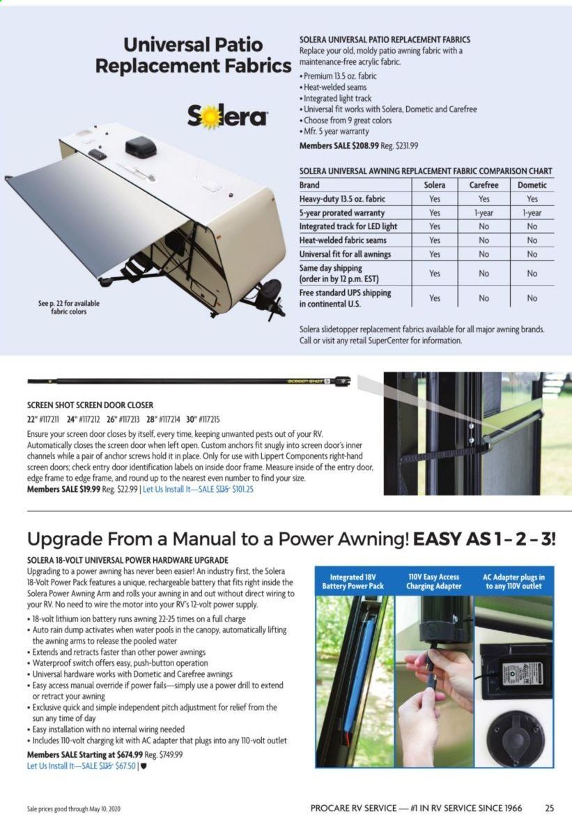 Camping World Weekly Ad & Flyer March 16 to May 10