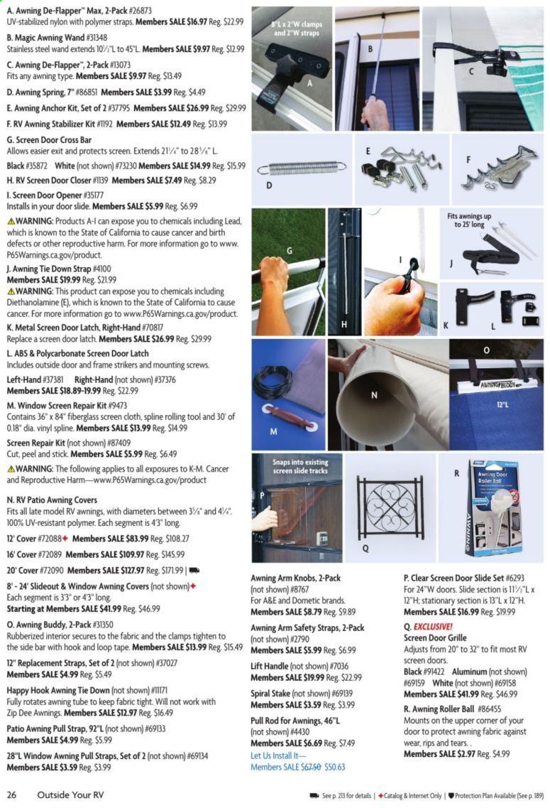Camping World Weekly Ad & Flyer March 16 to May 10