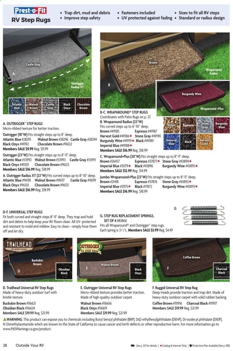 Camping World Weekly Ad & Flyer March 16 to May 10