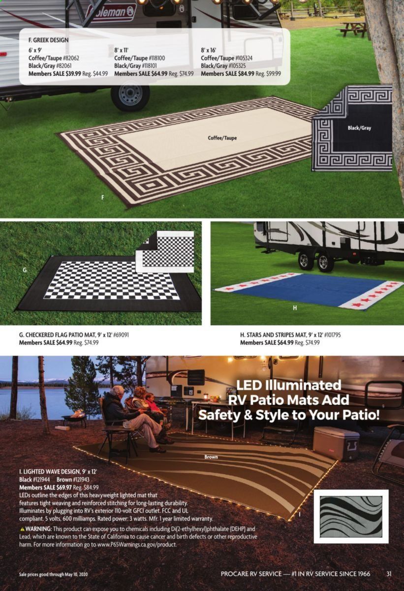 Camping World Weekly Ad & Flyer March 16 to May 10