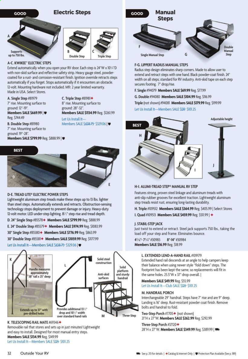 Camping World Weekly Ad & Flyer March 16 to May 10