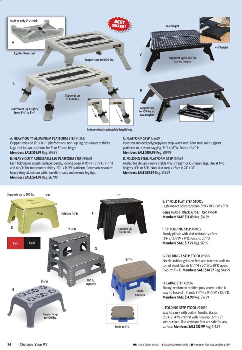 Camping World Weekly Ad & Flyer March 16 to May 10