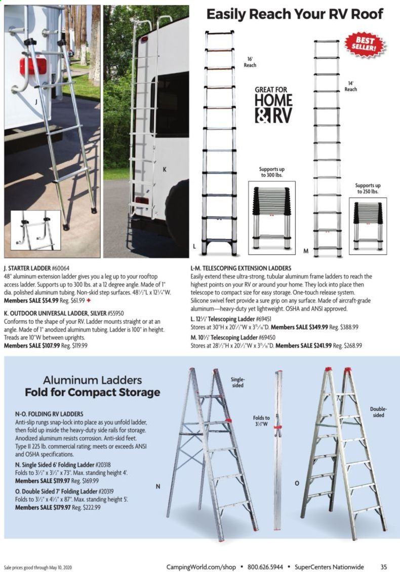 Camping World Weekly Ad & Flyer March 16 to May 10