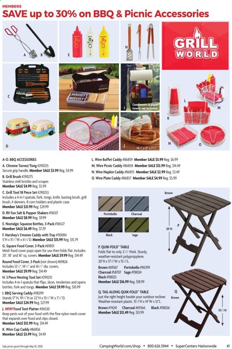 Camping World Weekly Ad & Flyer March 16 to May 10