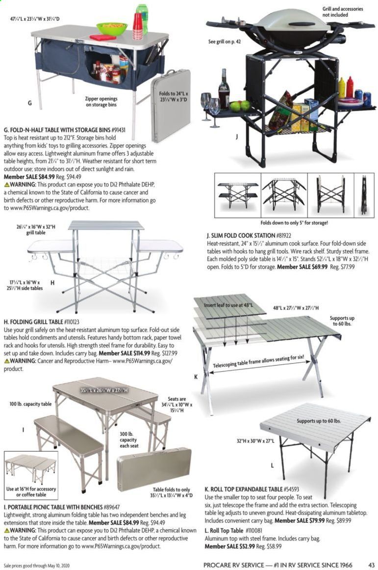 Camping World Weekly Ad & Flyer March 16 to May 10