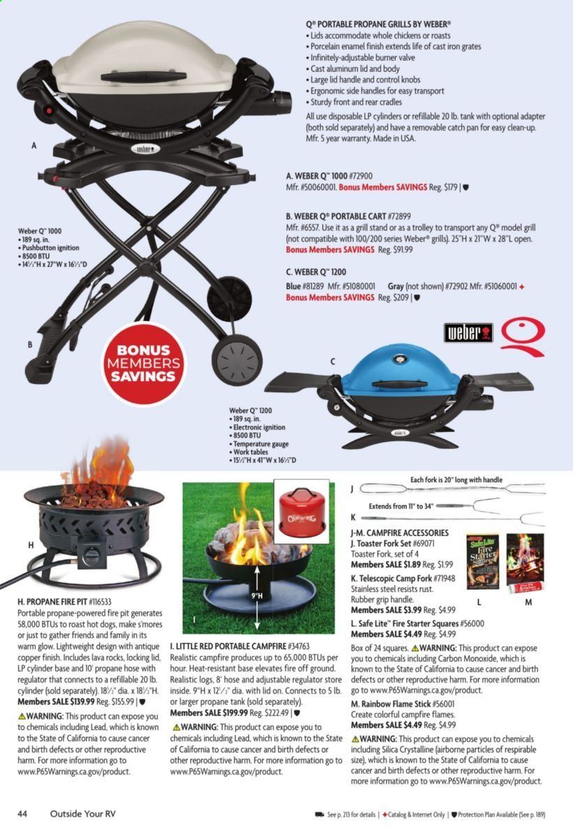 Camping World Weekly Ad & Flyer March 16 to May 10