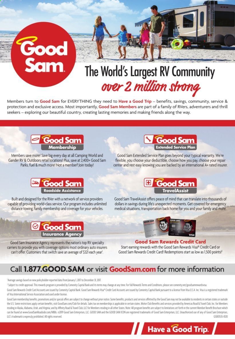 Camping World Weekly Ad & Flyer March 16 to May 10