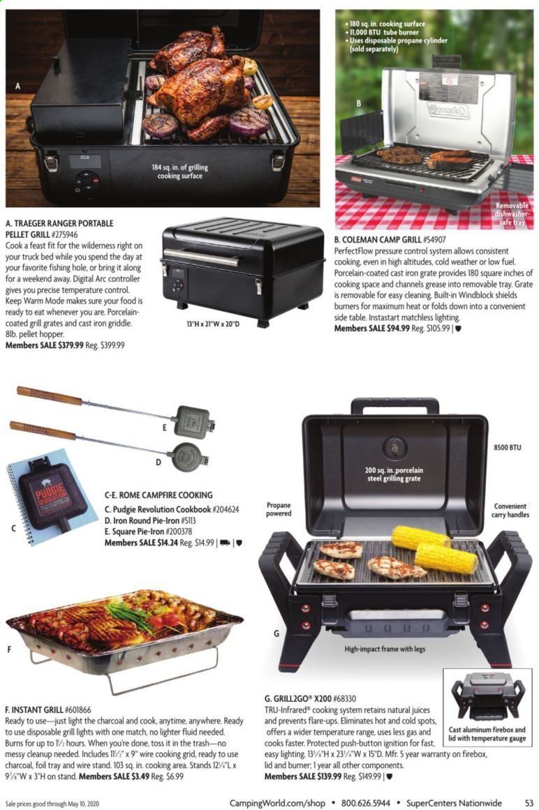 Camping World Weekly Ad & Flyer March 16 to May 10