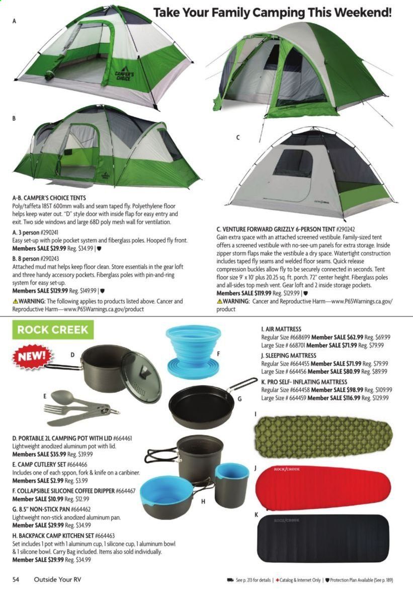 Camping World Weekly Ad & Flyer March 16 to May 10