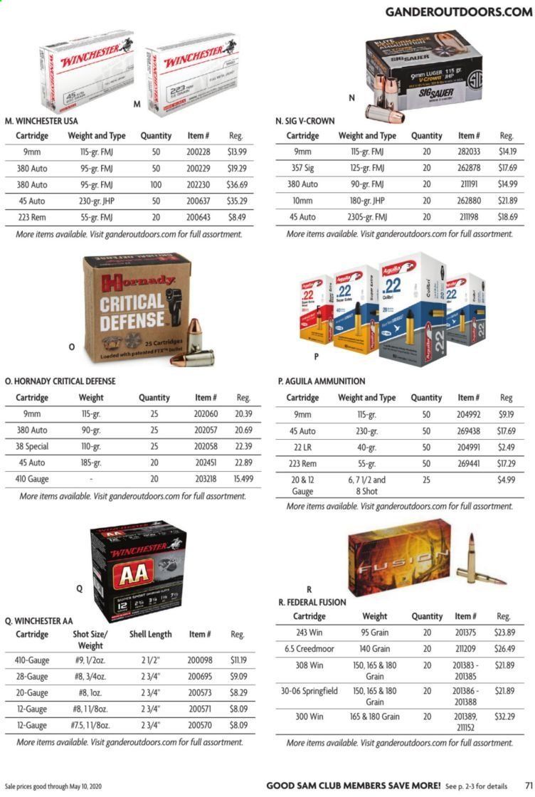 Camping World Weekly Ad & Flyer March 16 to May 10
