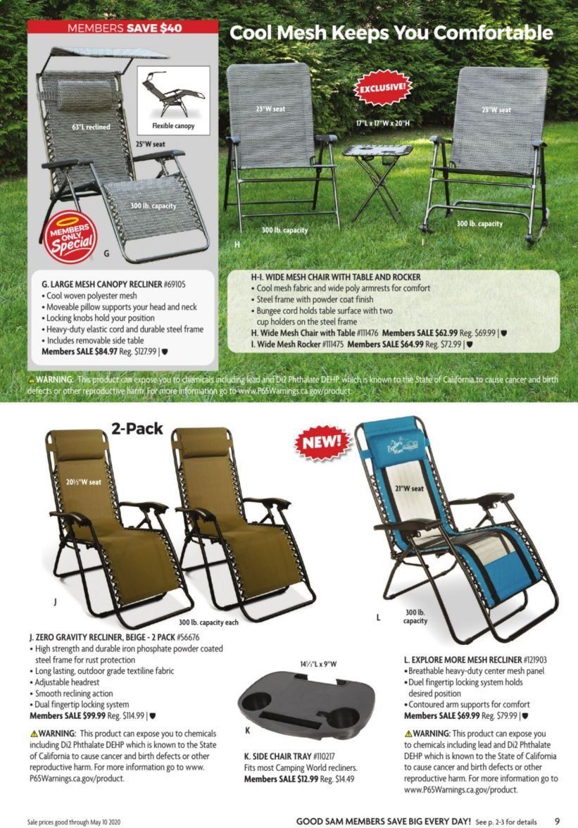 Camping World Weekly Ad & Flyer March 16 to May 10