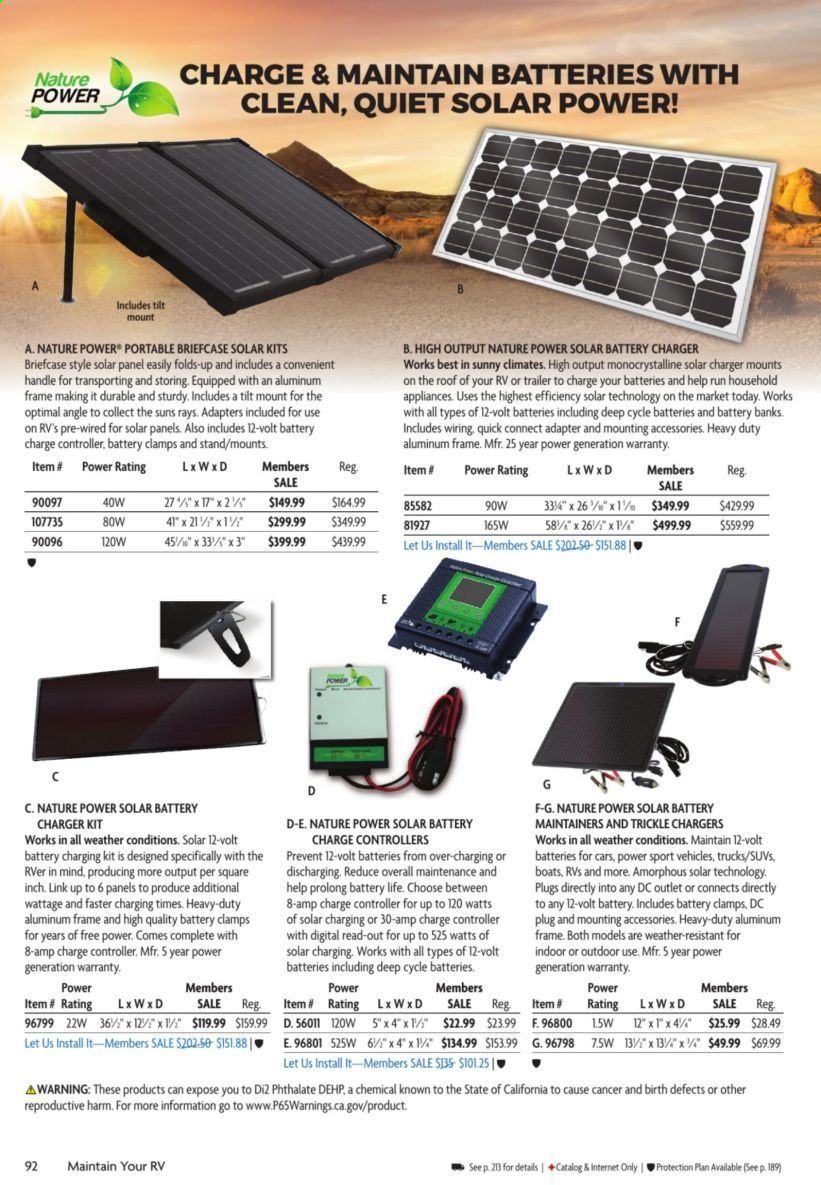 Camping World Weekly Ad & Flyer March 16 to May 10