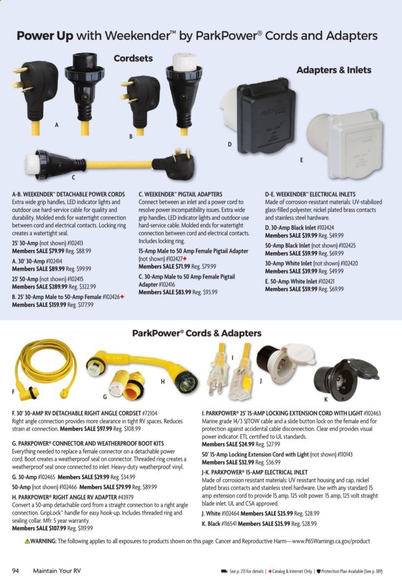 Camping World Weekly Ad & Flyer March 16 to May 10