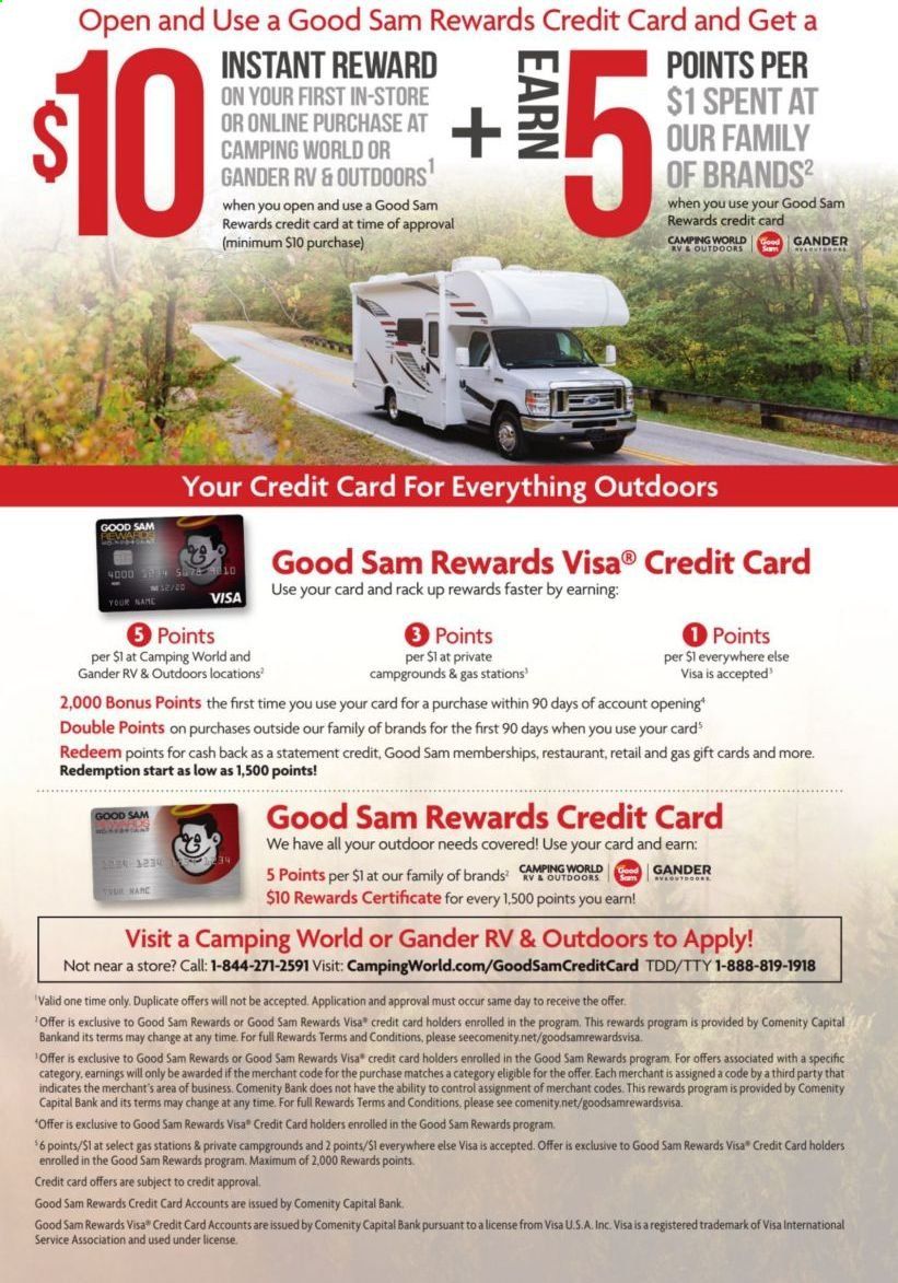 Camping World Weekly Ad & Flyer March 16 to May 10
