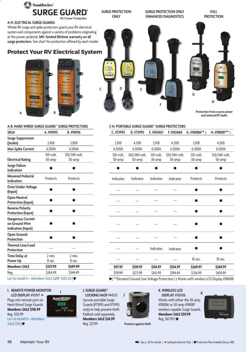 Camping World Weekly Ad & Flyer March 16 to May 10