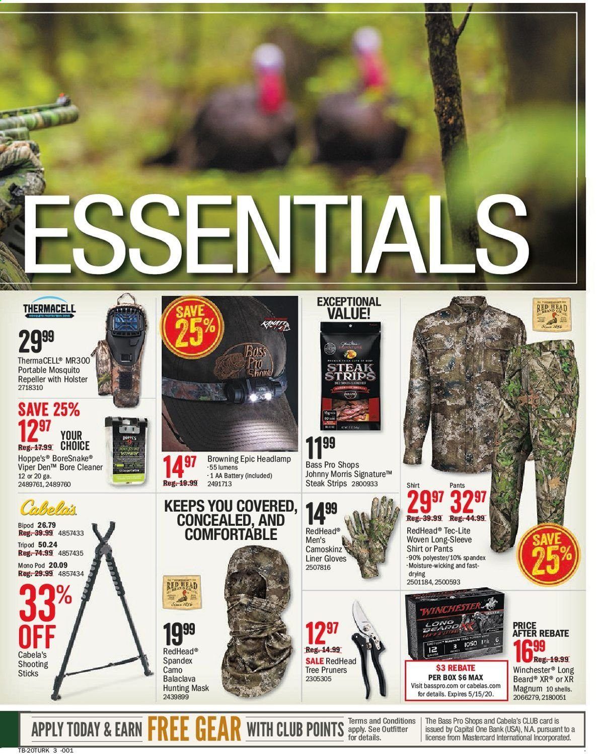 Bass Pro Shops Weekly Ad & Flyer April 2 to 22