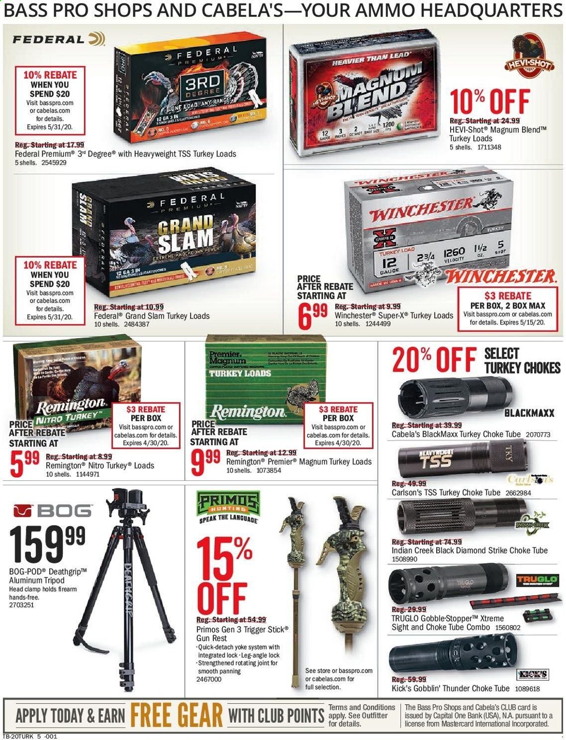 Bass Pro Shops Weekly Ad & Flyer April 2 to 22