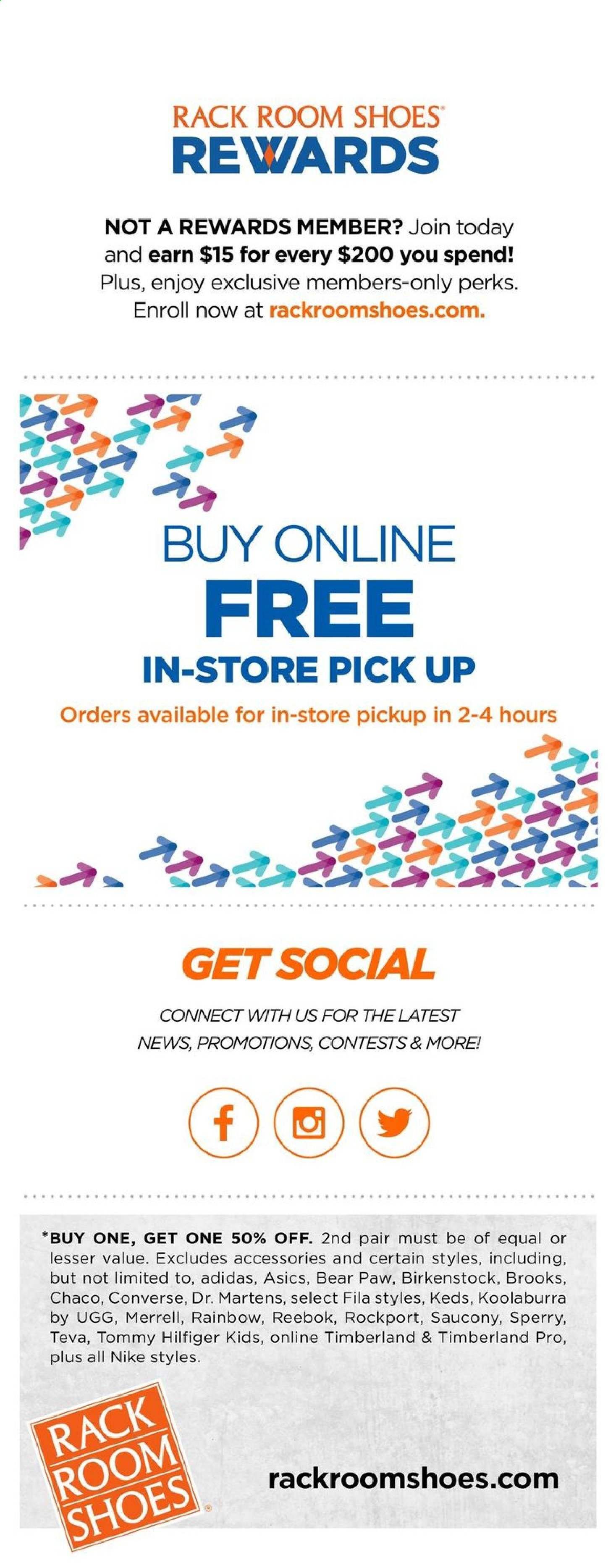 Rack Room Shoes Weekly Ad & Flyer March 18 to April 15