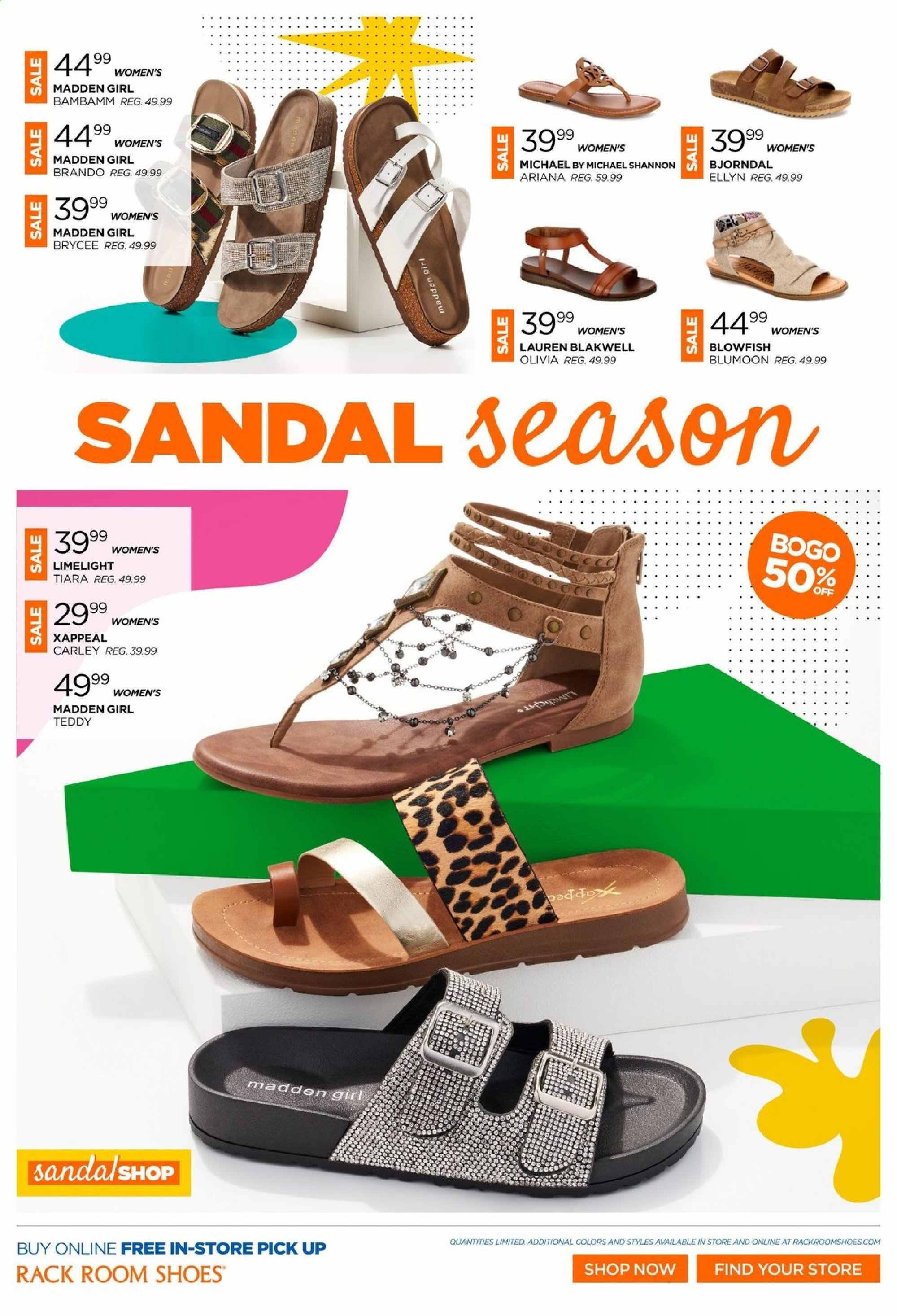 Rack Room Shoes Weekly Ad & Flyer March 18 to April 15