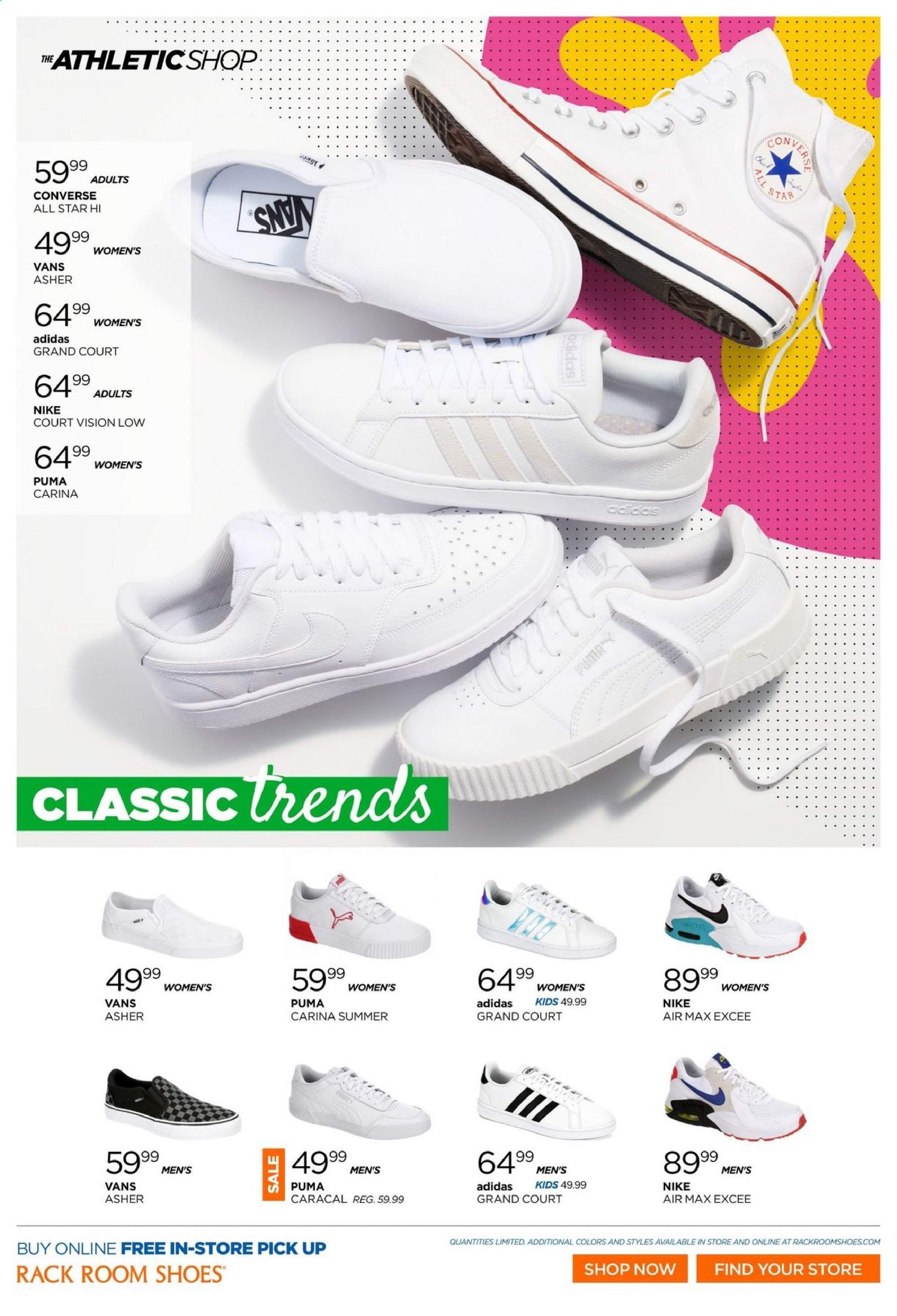Rack Room Shoes Weekly Ad & Flyer March 18 to April 15