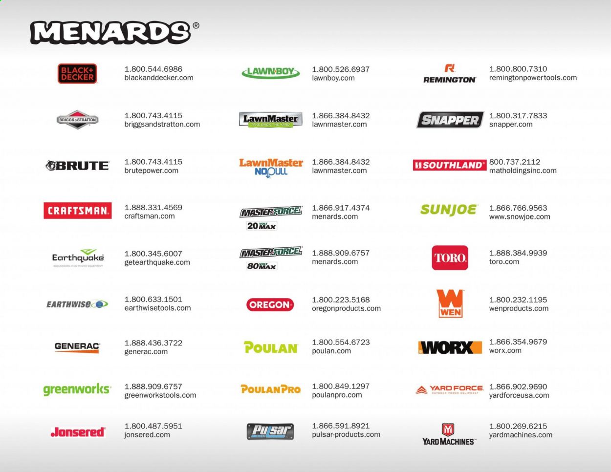 Menards Weekly Ad & Flyer March 2 to September 13