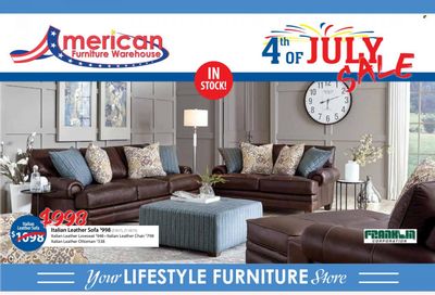 American Furniture Warehouse (AZ, CO, TX) Weekly Ad Flyer June 26 to July 3
