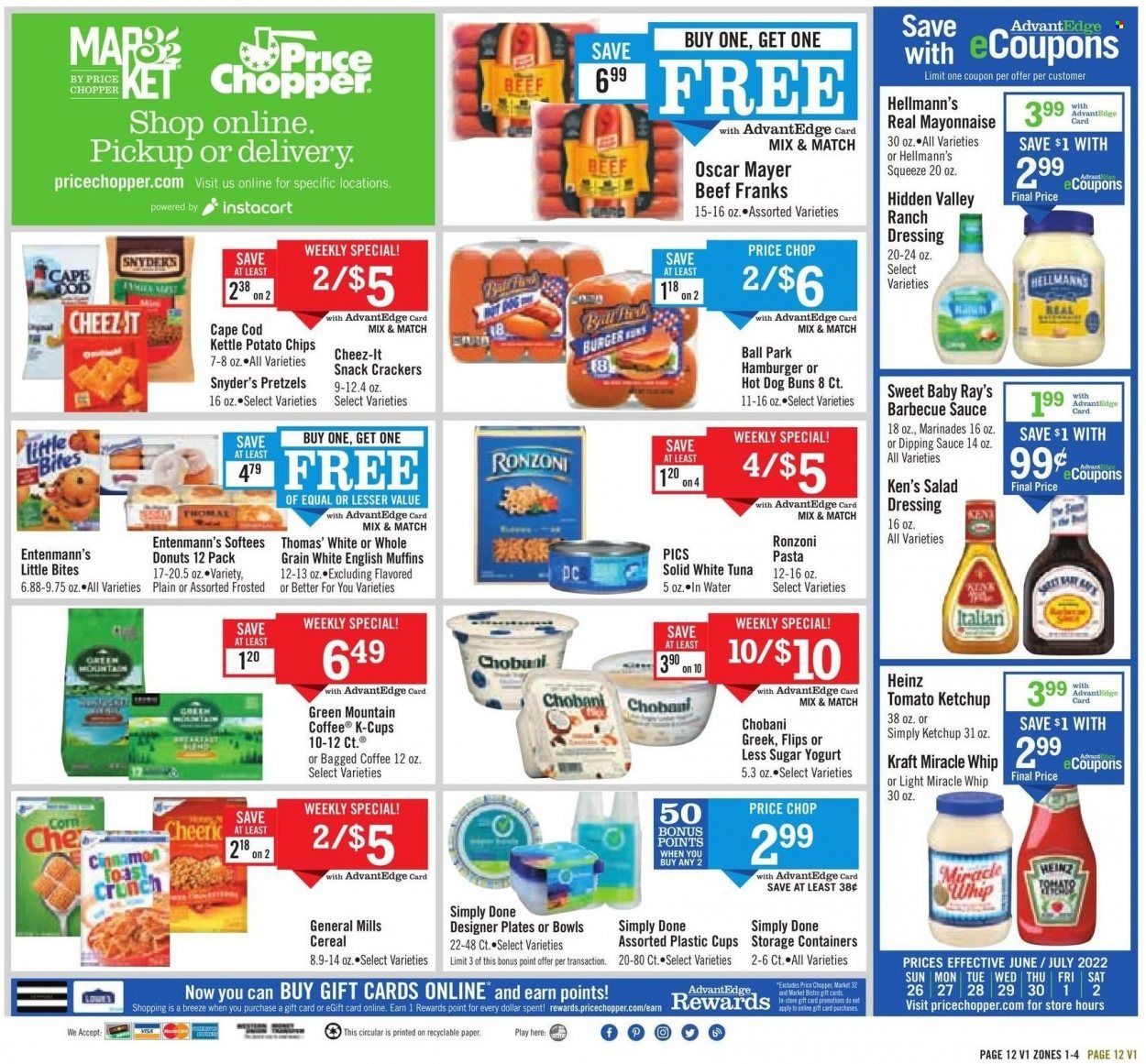 Price Chopper (CT, NY, PA, VT) Weekly Ad Flyer June 26 to July 3