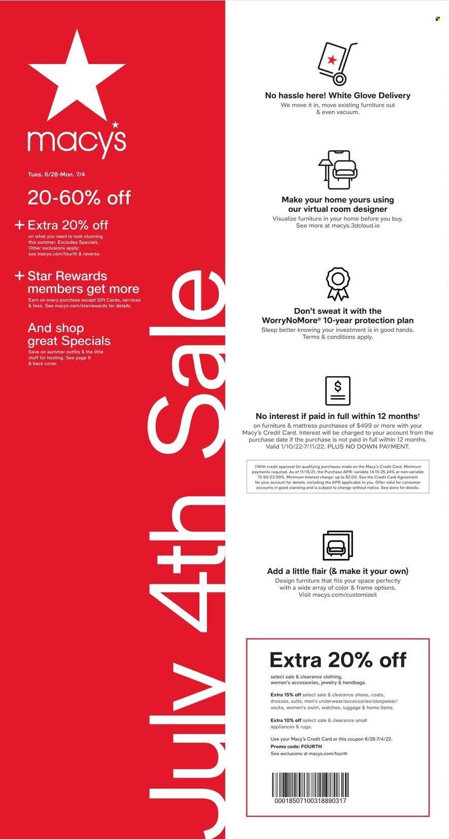 Macy's Weekly Ad Flyer June 26 to July 3
