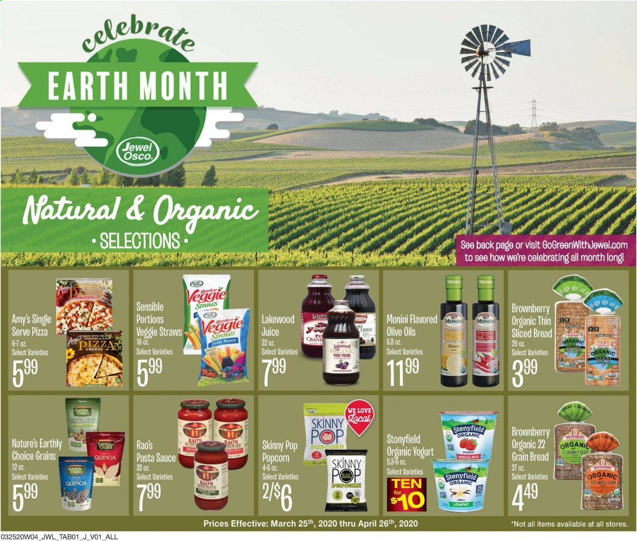 Jewel Osco Weekly Ad & Flyer March 25 to April 26