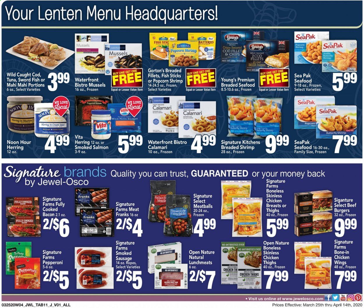 Jewel Osco Weekly Ad & Flyer March 25 to April 14