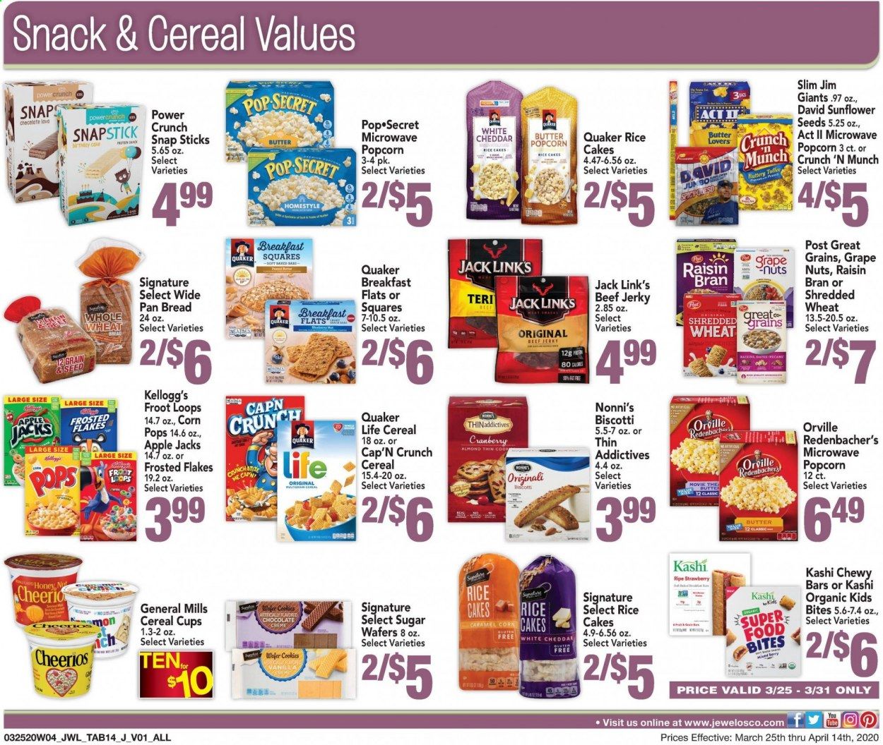 Jewel Osco Weekly Ad & Flyer March 25 to April 14