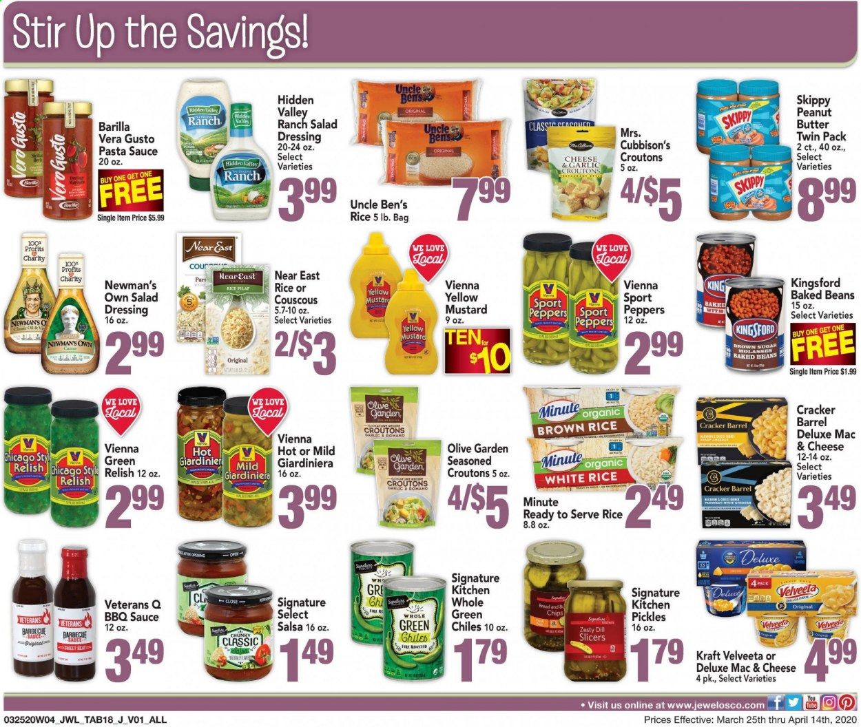 Jewel Osco Weekly Ad & Flyer March 25 to April 14