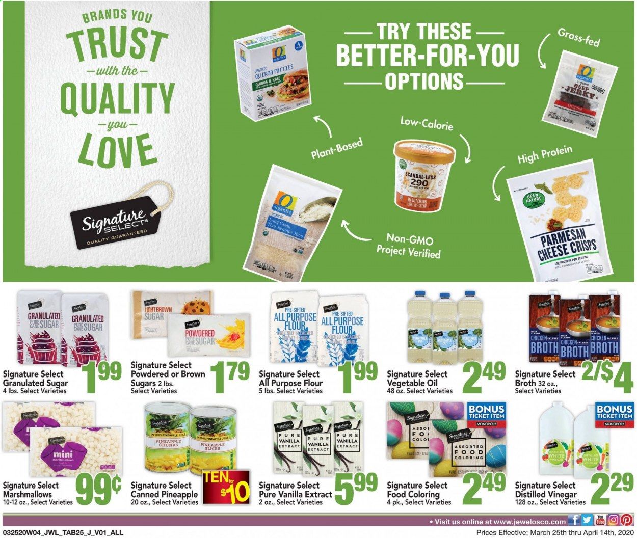 Jewel Osco Weekly Ad & Flyer March 25 to April 14